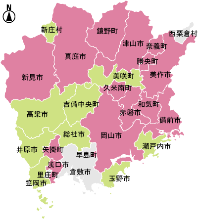 「住まいを探す」のマップ