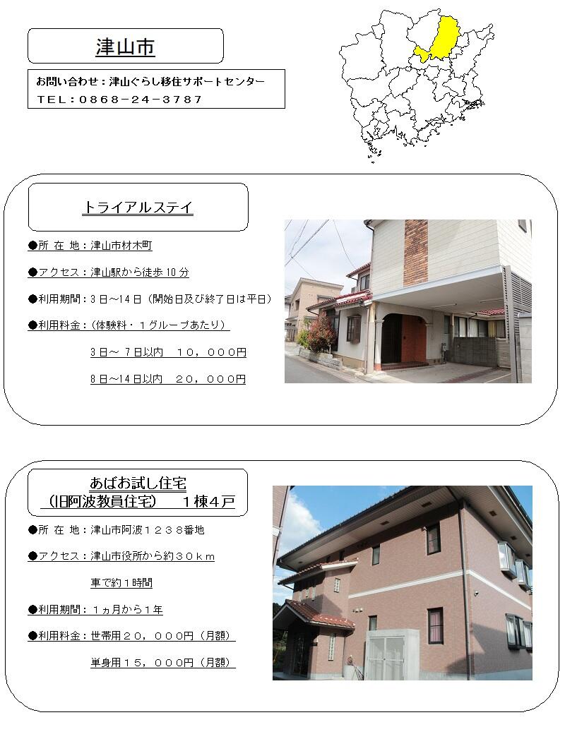 お試し住宅をまとめた冊子を作成しました（令和２年５月現在）