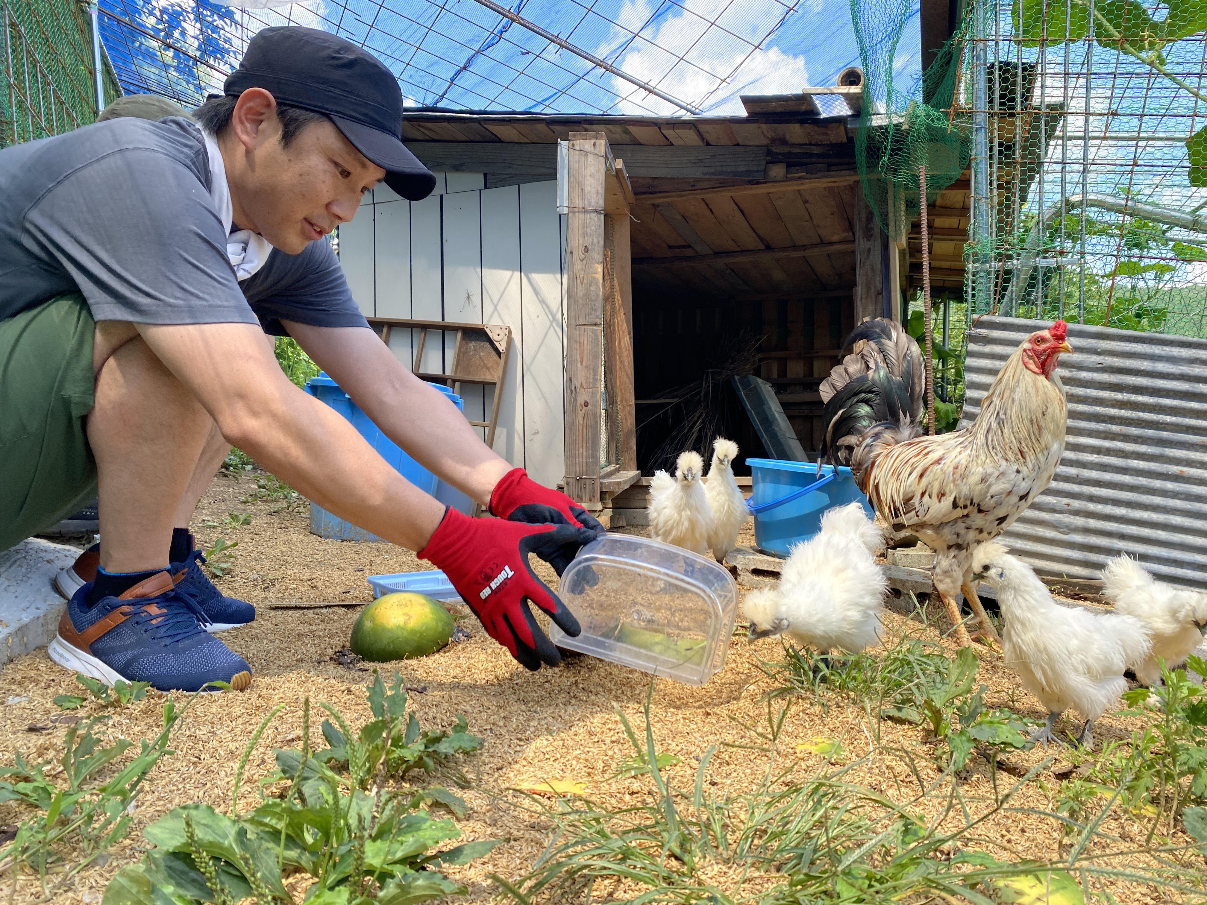 適度なコミュニケーションと自然の中で新しい体験も