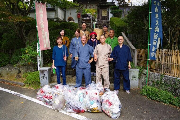 \真庭ごみ拾いチャレンジ/真庭市各地で