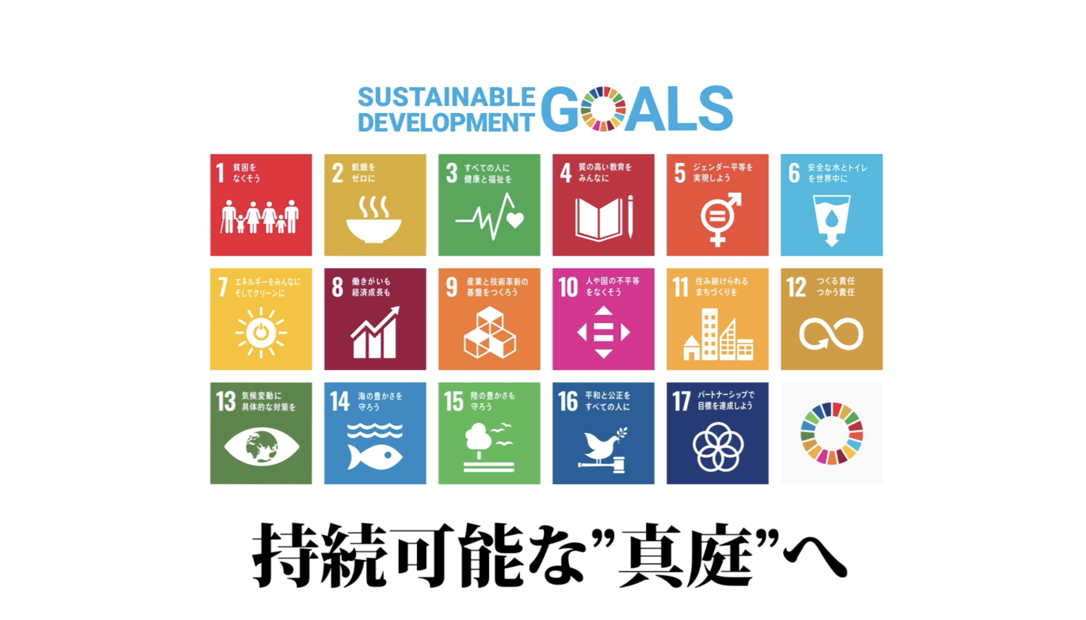 【真庭市のSDGsが丸わかり!?】真庭市SDGsホームページ